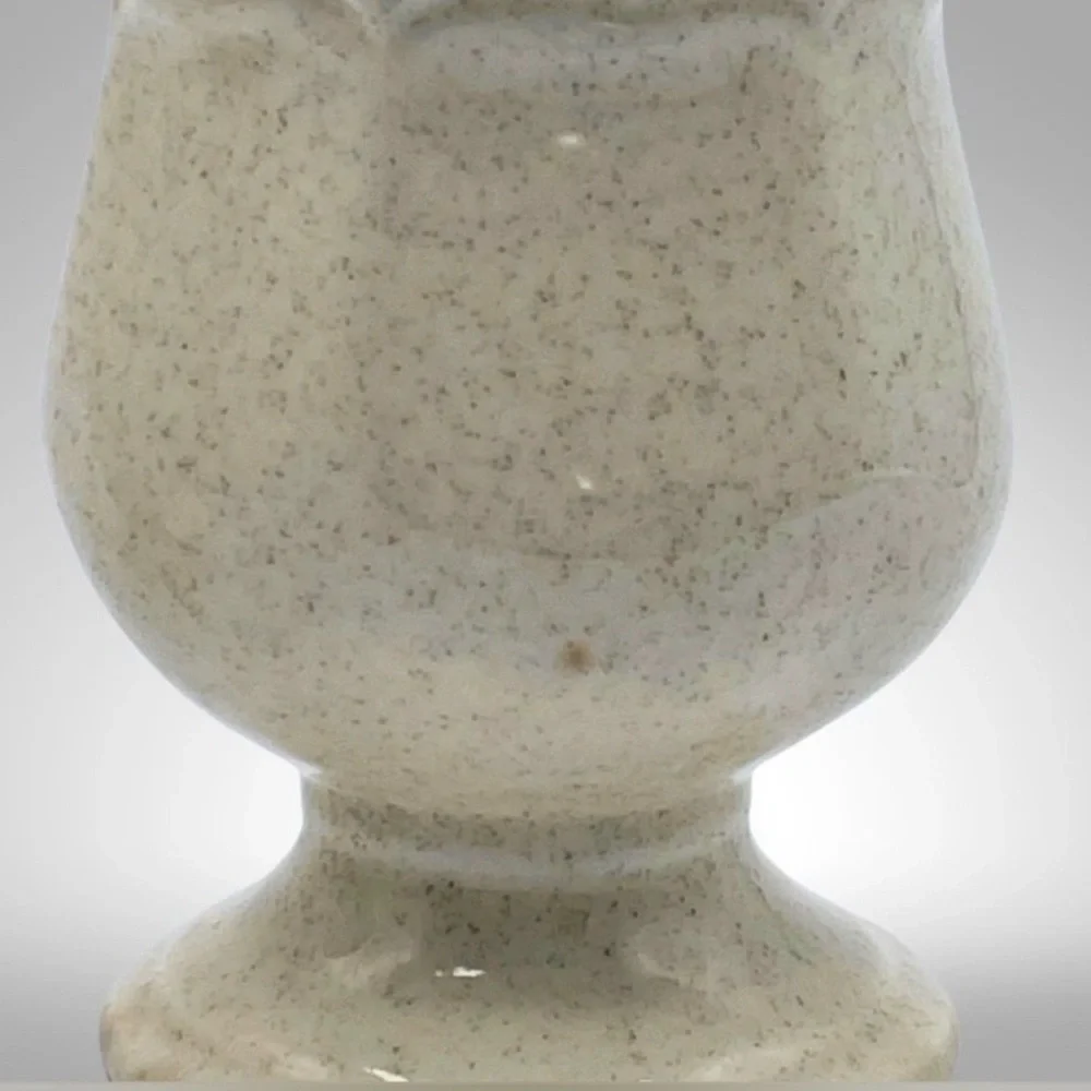 Vintage Mikasa Garden Club Salt & Pepper Shaker Set Speckled Beige Stoneware